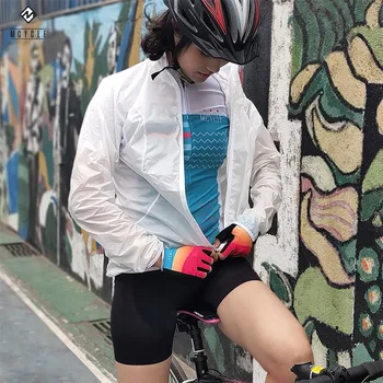 Mcycle מותאם אישית סופר רך צבוע בד קל משקל יוניסקס Windproof מעיל רוח אנטי-UV אופניים ביגוד רכיבה על אופניים מעיל רוח