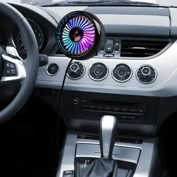 Multi-פונקציה רכב מיני מאוורר 360 תואר סיבוב מאוורר קירור חשמלי רכב Circulator Rotatable שלושה מהירות הרוח אוטומטי Aceessories