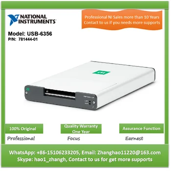 NI USB-6356 781444-01 USB DAQ מבוססת מחשב DAQ מכשירים