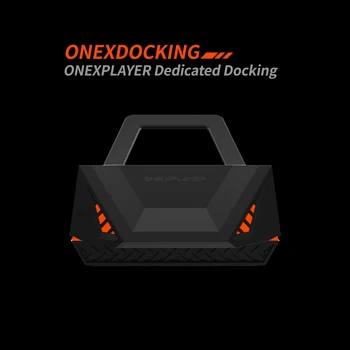 OnexDocking תחנת עגינה עבור OnexPlayer מיני 7 אינץ מחשב קונסולת המשחק משטרת מטען USB יציאת HDMI רשת RJ45 ממיר סוגריים.