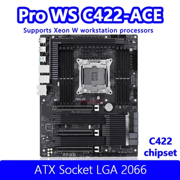 PRO WS C422 אייס-ATX סוקט LGA 2066 העבודה לוח האם C422 ערכת השבבים תומכת Xeon כולל מעבדי W-2295 W-2195 W-2223 W-2245
