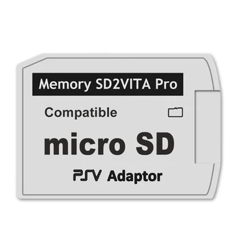 SD2Vita 5.0 מתאם כרטיס הזיכרון, עבור PS ויטה PSVSD Micro-SD מתאם עבור PSV 1000/2000 PSTV FW 3.60 HENkaku Enso מערכת