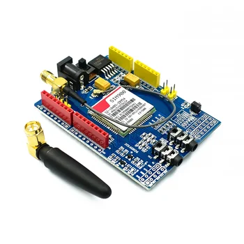 SIM900 GPRS GSM מגן פיתוח המנהלים Quad-Band ערכת מודול עבור Arduino