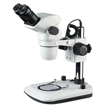 Simul-מוקד דו-עינית זום סטריאו מיקרוסקופ 7X-45X XSZ6745-B8L