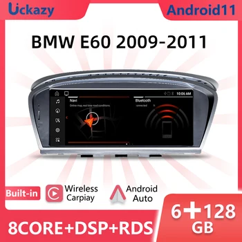 Uckazy 8 Core 128 ג ' יגה בייט אנדרואיד 11 AutoRadio עבור ב. מ. וו סדרה 5/3 E60 E61 E62 E63 E90 E91 מולטימדיה מסך CIC CCC ניווט GPS ראש יחידת אודיו סטריאו Carplay DSP