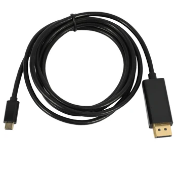 USB-C כדי Displayport כבל מתאם 6Ft USB 3.1 Type C כדי DP כבל HD