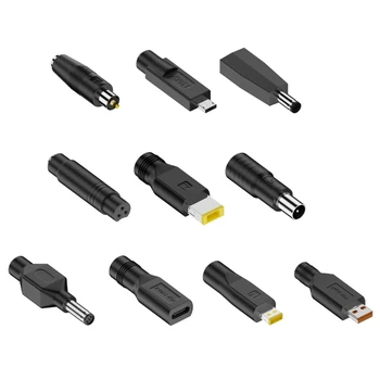 USB DCs מתאם מתח Dc מחבר תקע טיפים 5521 כדי 3P,5521 כדי מרובע