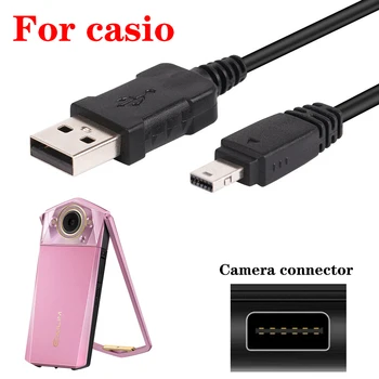USB כבל המרה החלים על Casio TR100 TR150 ZR1200 מצלמה כבל נתונים CASIO 12P כבל נתונים USB