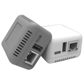 WiFi Wireless Print Server רשת יציאת USB 2.0 במהירות 10/100Mbps RJ-45 LAN יציאת Ethernet Print Server Dropshipping