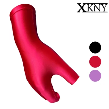 XCKNY סאטן מבריק כפפות ססגוניות סקסית גבוהה אלסטי, כפפות מבריק לשחק תפקיד המפלגה כפפות משי שמן ספורט כפפות בלי אצבעות