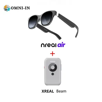 Xreal(Nreal) אוויר חכם AR משקפיים התאמה אישית עבור קרן נייד HD פרטי ענק תצוגת מסך למחשב נייד מסך המשקפיים.