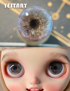YESTARY BJD 14mm עיני בובה אביזרים לבליית Diy עבודת יד הבובה מהדורה מוגבלת טיפה דבק חתיכת העין לבליית Bjd צעצוע מתנות