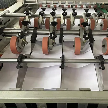 YG אוטומטי A3 A4 נייר שהופך את המכונה Multi האכלה לגלגל גיליון נייר A4 חיתוך, אריזה קו הייצור של הספק.