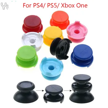 YuXi 2pcs אוחז Extender כובעים עבור PS4 PS5 בקר ג ' ויסטיק לכסות את האגודל אחיזה עבור XBox אחד משחק אביזרים