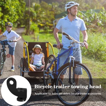 אופניים אופניים הנגרר מצמד נירוסטה אופניים טריילר צימוד עבור ילדים, חיות מחמד עבור הילדים קדימונים, מטען