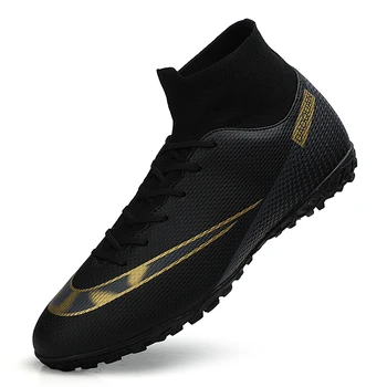 איכות נעלי כדורגל פקקים הסיטוניים עמיד אור נוח Futsal כדורגל סוליות הנעליים אדם חיצוני מקורי משובץ נעלי ספורט