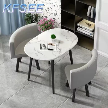 אירופה Kfsee האוכל שולחן עם כיסא