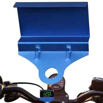 אלומיניום אוניברסלי אופנוע הר סוגר על טמפרטורת המים מד וולטים מדחום Tachometer סוגר תמיכה