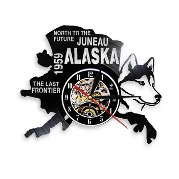 אלסקה הכלב אמנות קיר תפאורה ארה 