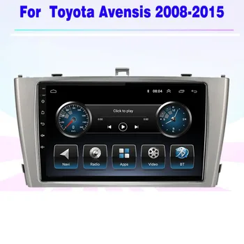 אנדרואיד 12 המכונית רדיו סטריאו 2Din Carplay לא dvd נגן מולטימדיה ניווט GPS עבור טויוטה Avensis 2008 2009 2010 2011-2015
