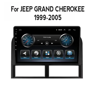 אנדרואיד 12 עבור ג 'יפ גרנד צ' ירוקי II WJ 1998 - 2004 Autoradio ניווט GPS ברכב נגן מולטימדיה Carplay המצלמה לא 2din DVD