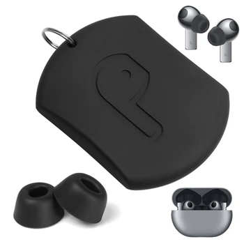 אנטי להחליק Earpads האוזניות החלפת מקרה סיליקון In-Ear Eartips נגד שפיכת אוזניות כיסוי עבור Huawei Freebuds Pro