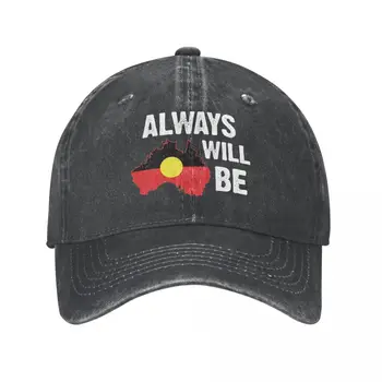 בציר תמיד היה תמיד יהיה האבוריג ' ינים ארץ הצביעו כן כובעי בייסבול במצוקה דנים Snapback כובע חיצוני פועל גולף הכובע