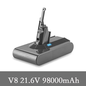דייסון V8 21.6 V 98000mAh החלפה סוללה עבור דייסון V8 נייד שואב אבק, לא מוחלטת כבל דייסון V8 סוללה