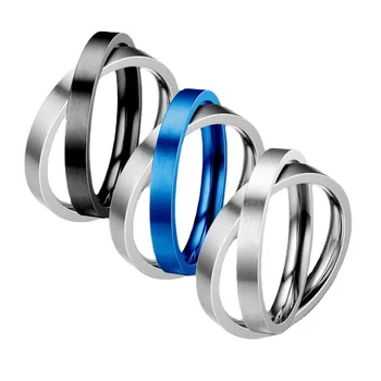 הלחץ סיבוב טבעת כפולה הופך טבעת נירוסטה כמה הטבעת