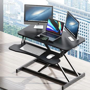 המודרני עומד להרים השולחן מחברת מחשבים שולחניים, שולחנות, גובה מתכוונן-הגדלת שולחן מתקפל שולחן מחשב קטן שולחן U