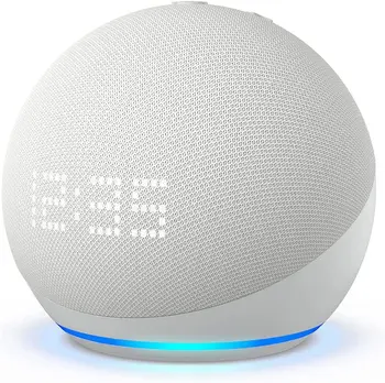 המוכר ביותר אקו Dot 4 gen חכם רמקול צרור אלקסה קולית של google עוזר האלחוטית שעון חיצוני נייד 3th 5