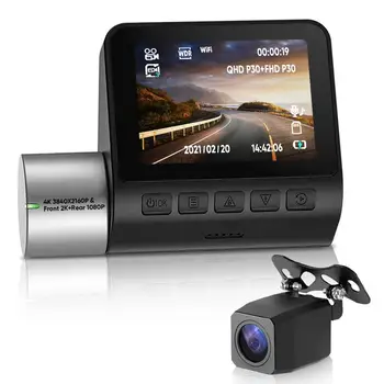 המכונית Dashcams WIFI Full HD מצלמה רכב DVR מקליט ראיית לילה 170 רחב זווית עדשה נהיגה מקליט הקלטה