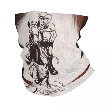 המערבי קאובוי ברודיאו סוס פרה פרה בחבל בנדנה הצוואר Gaiter הגנת UV לפנים הצעיף מכסה נשים הכובעים צינור גרב