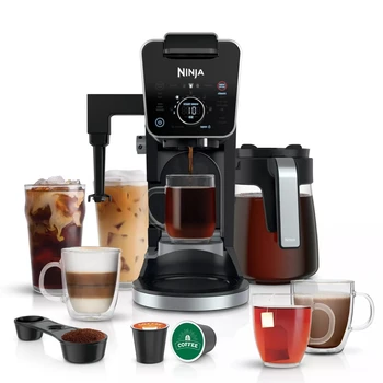 הנינג ' ה DualBrew Pro המומחיות קפה, מערכת Single-לשרת, פוד, ו 12-גביע לטפטף מכונת קפה - CFP301