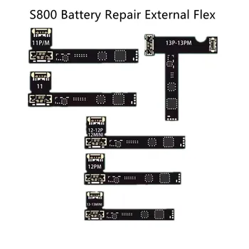 הסוללה שחזור חיצוני להגמיש תואם S800/R200/S300 LCD בודק עבור ה-iPhone 11 12 13 14 Pro Max/Mini סוללה תיקון נתונים