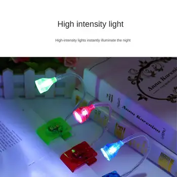 הספר קליפ מנורה עמיד מתכוונן LED בהיר קליפ על הספר אור קריאה מיני מנורת שולחן עין הגנה מנורת שולחן עם סוללה