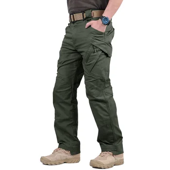 הקיץ יבש מהירה מכנסי גברים למתוח צבאי טקטי מכנסיים מרובי כיסים עבודה מכנסיים משקל אימון לקמפינג טיולים המכנסיים