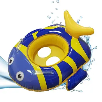 התינוק דגים שוחים הטבעת צינור מתנפחים צעצוע שחייה הטבעת מקום הילד ילד לשחות מעגל לצוף בריכה חוף מים ציוד משחקים.