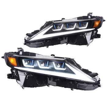 זוג מכוניות הרכבה עבור טויוטה קאמרי 2018 - 2023 המכונית הקדמי אור Plug&Play אוטומטית LED מנורה מערכת