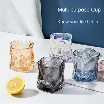 זכוכית קר יצירתי Houseware כוס אחת הוא רב-תכליתי מים תה Drinkware חלב מיץ ספלים כוס אביזרים למטבח, כוס הקפה