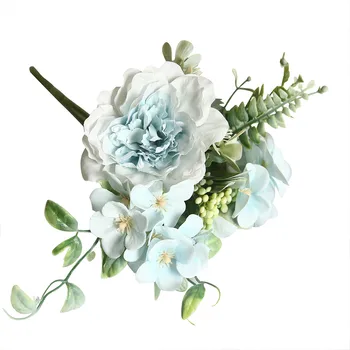 זמן גזע חמניות פרחים מלאכותיים קמליה פרחים מלאכותיים חתונה קישוט הרוח קיר שולחן ליפול המרכזי