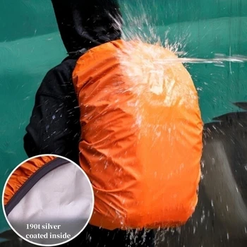 חדש 35-80L תרמיל כיסוי גשם עמיד למים, Dustproof לכסות על הגב שק אטים לגשם כיסוי עבור קמפינג טיולי הליכה טיפוס תיק Raincover
