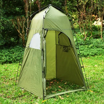חיצוני קמפינג נייד משתנה אוהל פיקניק רב תכליתי נוח שירותים ניידים חמים במקלחת אוהלים עמיד למים לדוג האוהל