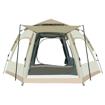 חיצונית אוהלי קמפינג אוהל חיצוני פריטים עמיד למים 3 עונה 2 אדם קיפול האוהל ציוד טיולים