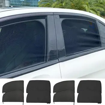 חלון המכונית כיסוי אוטומטי UV להגן על וילון החלון בצד שמשיה רשת הרכב מגן השמש הגנה חלון סרטים על SUV רכב MPV