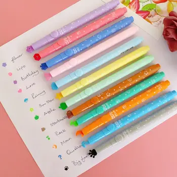 חשבון כתיבה כלי כתיבה פלורסנט עט DIY יומן יומן קישוט חותמת עט עט סימון יצירתי צבע ממתקים