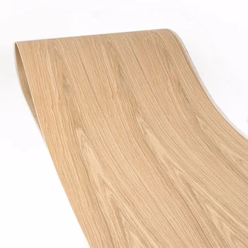 טבעי אמיתי אלון לבן פורניר עץ רהיטים גיבוי צמר על 60 ס 