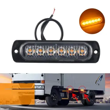 יוניברסל משאיות נורת אזהרה אביזרים 12V DC LED עמיד טריילר מרקר עמיד למים אישור אורות משאית
