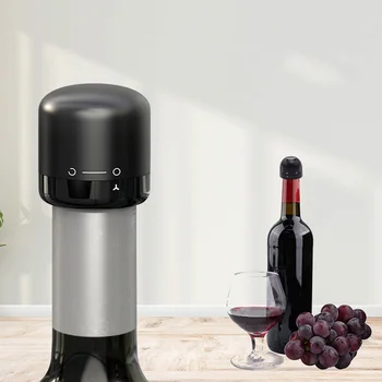 יצירתי בקבוק יין עוצרי מיני שמפניה רעננות פקק של בקבוק יין פקקים עבור בקבוקי יין, משאבת ואקום Plug Barware כלים