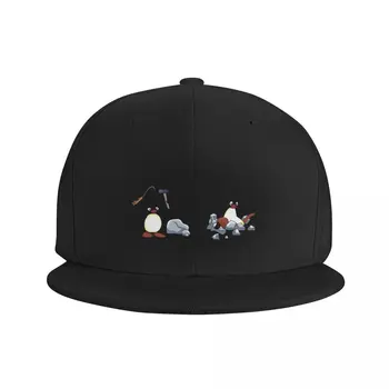 כועס גיאולוג פינגווין עם כובע בייסבול פראי הכדור כובע גולף ג ' נטלמן כובע כובעים עבור נשים גברים